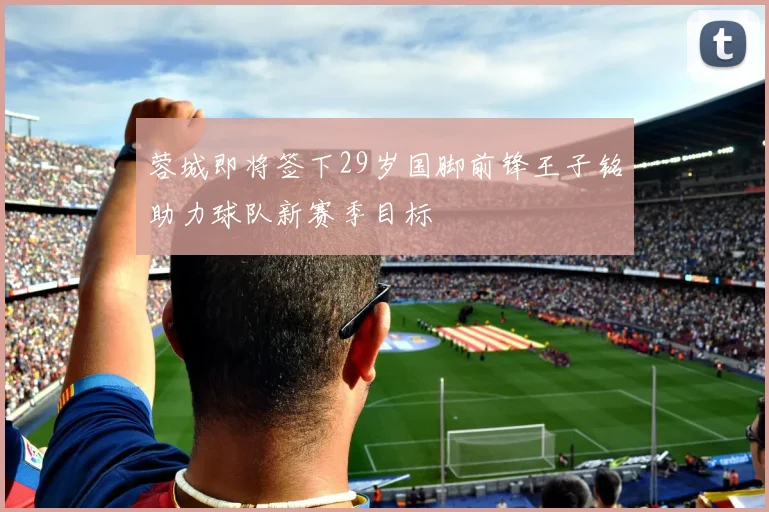 蓉城即将签下29岁国脚前锋王子铭助力球队新赛季目标