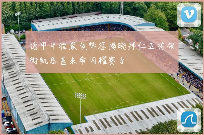 德甲半程最佳阵容揭晓拜仁五将领衔凯恩基米希闪耀赛季